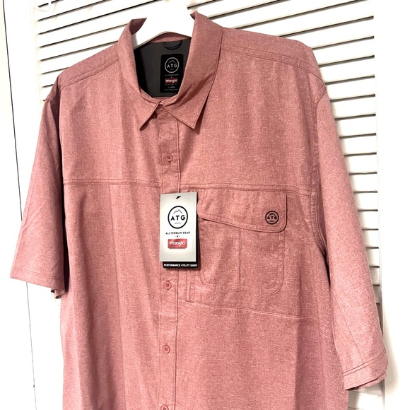 Wrangler ATG Fishing/Outdoor/Hiking/Camping Top Size XL &  XXL - Picture 2 of 12